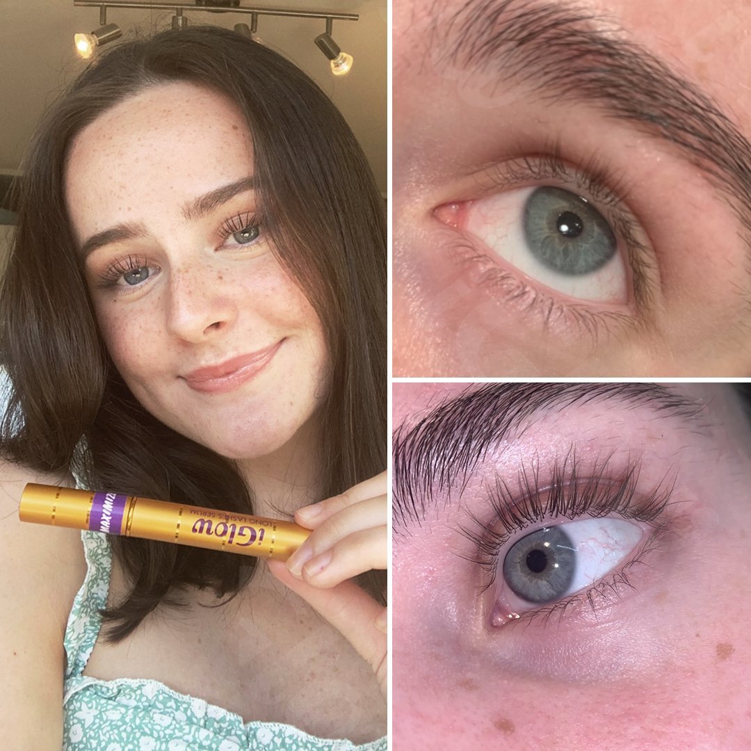 2x iGlow Lash Maximizer β Lash Serum, 3 ml - iGlow Cosmetics
