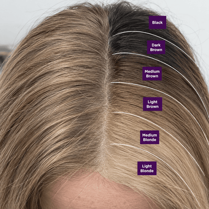 iGlow Hair Powder – Light Blonde - iGlow Cosmetics