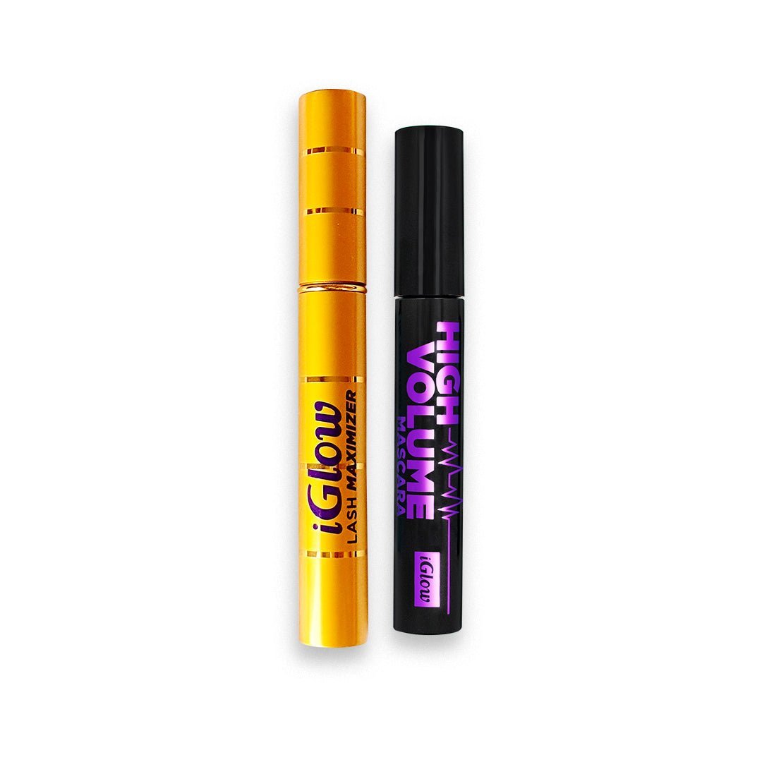 iGlow Lash Maximizer and FREE iGlow High Volume Mascara - iGlow Cosmetics